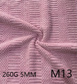 毛巾布染色 M13 260g 5毛高